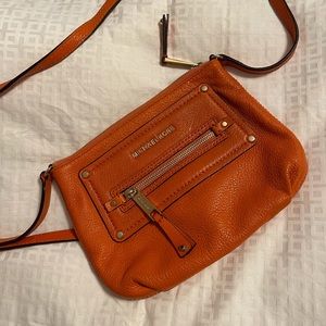 Michael Kors orange crossbody bag